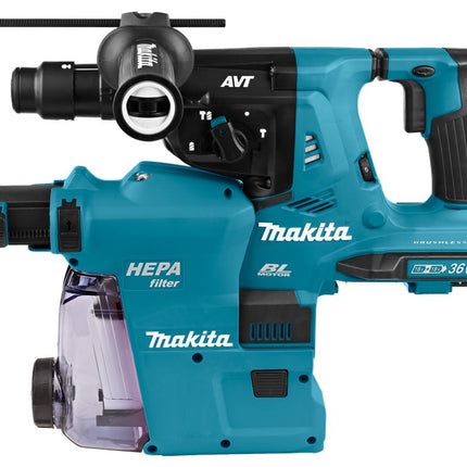 Afbeelding Makita 2x18 v combihamer DHR283ZWJU
