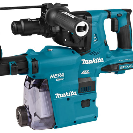 Afbeelding Makita 2x18 v combihamer DHR283ZWJU