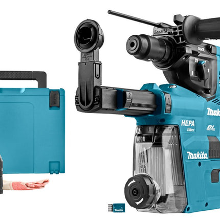 Afbeelding Makita 2x18 v combihamer DHR283ZWJU