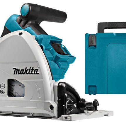 Afbeelding Makita 2x18 v invalcirkelzaag 165 mm DSP600ZJ