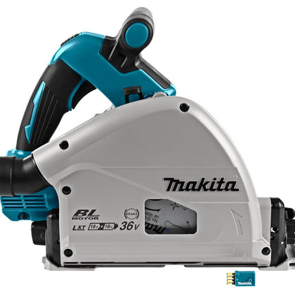 Afbeelding Makita 2x18 v invalcirkelzaag 165 mm DSP601ZJU2