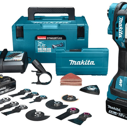Afbeelding Makita 18 v multitool DTM52RTJX2
