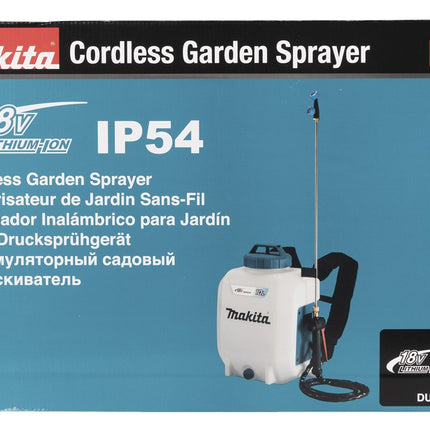 Afbeelding Makita lxt 18 v ruggedragen drukspuit 10 liter DUS108Z