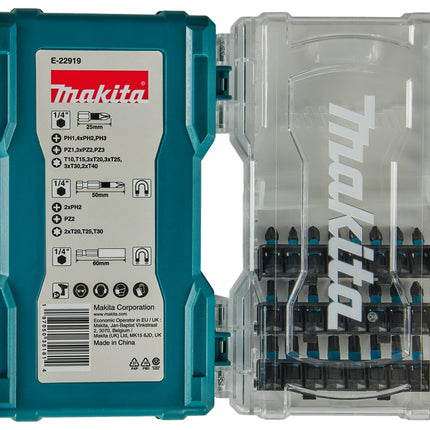Afbeelding Makita schroefbitset 32dlg impblack E-22919
