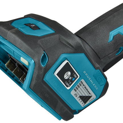 Afbeelding Makita 40 v max haakse slijper 125 mm x-lock GA044GZ