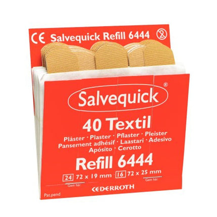 Afbeelding Cederroth salvekvick textiel pleisters 6444