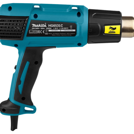 Afbeelding Makita 230 v heteluchtpistool HG6531CK