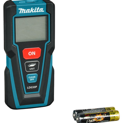 Afbeelding Makita laser afstandsmeter 30 meter LD030P