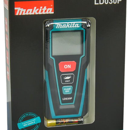 Afbeelding Makita laser afstandsmeter 30 meter LD030P