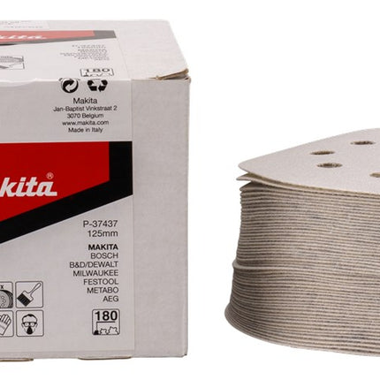 Afbeelding Makita schuurschijf k180 125 w.v. 50 P-37437