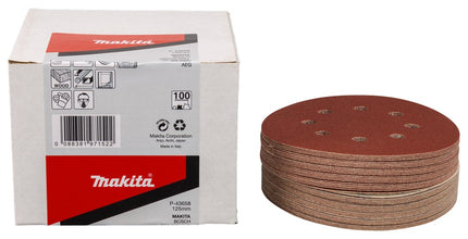 Afbeelding Makita schuurschijf k100 125 red v.50 P-43658