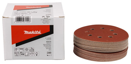 Afbeelding Makita schuurschijf k240 125 red v.50 P-43686