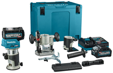 Afbeelding Makita 40 v max boven- en kantenfrees RT001GM206