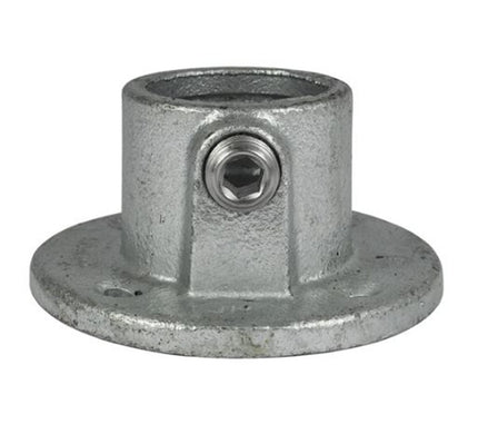 VOETPLAAT ROND 10E - 48.3 MM