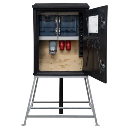 SIROX Verdeelkast 4P 80A 1x63A/5P 2x32A/5P 6x230V