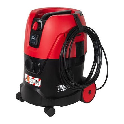 Milwaukee AS2-250EM bouwstofzuiger 25 LITER M-KLASSE