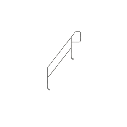 Scafom Bordestrap Binnenleuning Verlengd 2,57-3,07x2,00m - E04RS0593
