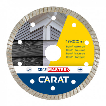 CARAT DIAMANTZAAG ETERNIT 125x22,23 MM, CDCE MASTER