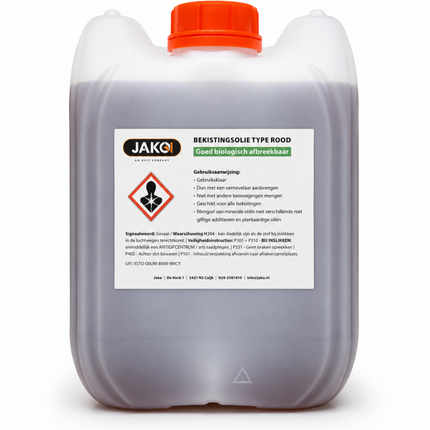 PASCHAL Bekistingsolie Rood Bus 20L - 15500600