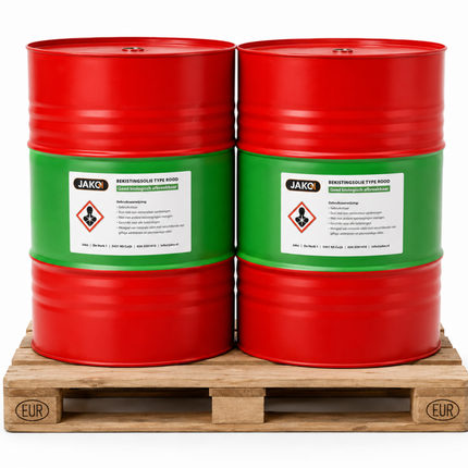 PASCHAL Bekistingsolie Rood Vat 200L - 15500610