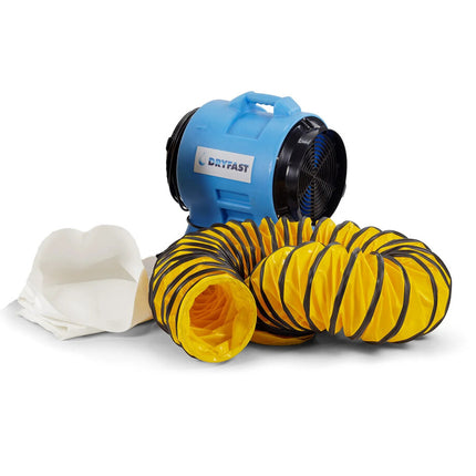 Dryfast Stofafzuigset DAF3000 Set met Slang 10m, 2x Spanbanden en Stofzak