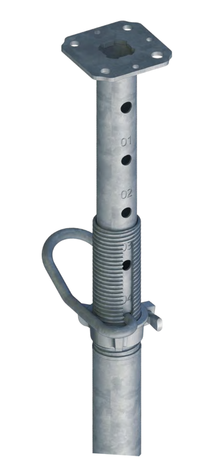 Scafom-rux ECO-DB-300 PRO Schroefstempel 1,71-3,0m - E01EC0002