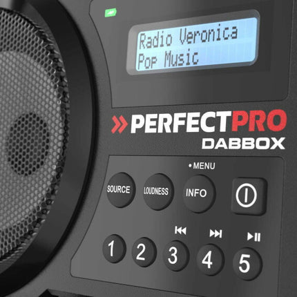 PerfectPro DAB+BOX Bouwradio - DBX3