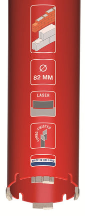 Afbeelding Diamantboor voor baksteen en abrasieve materialen