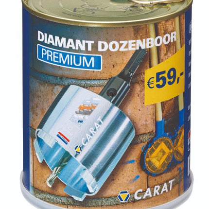 Carat Diamant Dozenboor Premium 82x60xM16 in Blik - HTS82604PA17