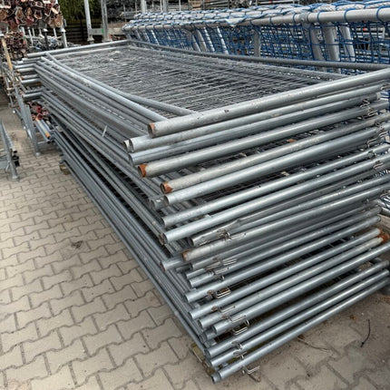 Heras GEBRUIKT M100 BOUWHEK LAAG MODEL 3,50 X 1,20M - SET 10 STUKS