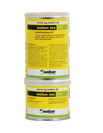 Weber.tec 945 2K Injectiehars 1kg 2-Componenten - ITEM.0000126