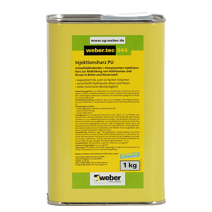 Weber.tec 944 Injectiehars 1kg - 1 Component - ITEM.0000257