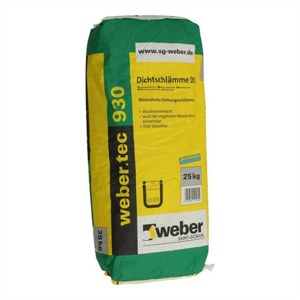 Kiwitz WEBER TEC 930 GRIJS ZAK A 25KG          DICHTINGSMORTEL