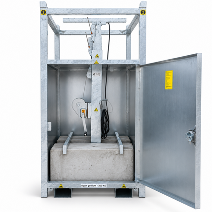Jako 8,5M LICHTMAST PRO TELESCOPISCH | BALLAST 1200KG