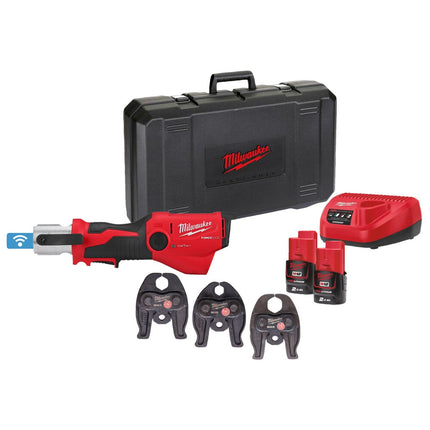 Milwaukee M12 ONEHPT-202C V-Set 2 Hydraulische Subcompact Perstool