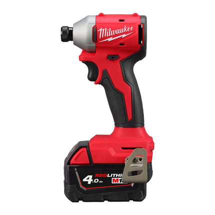 Milwaukee "M18 BLIDRC-402C M18 COMPACTE KOOLBORSTELLOZE 1/4"" HEX SLAGSCHROEVENDRAAIER"