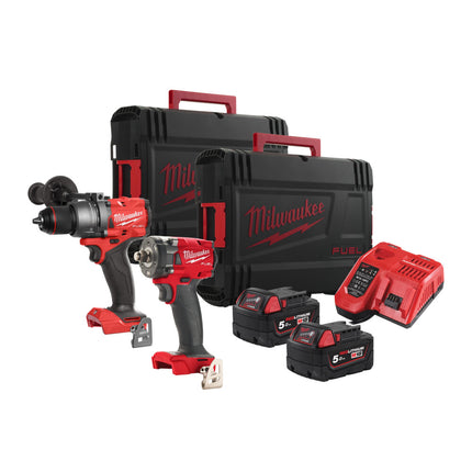 MILWAUKEE® M18 FPP2E3-502X EU M18 Fuel Combiset
