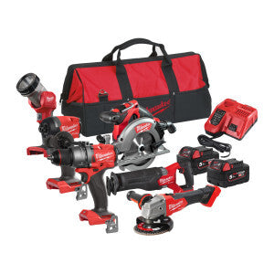 MILWAUKEE® M18 FPP6G3-502B  1 X M18FPD3, 1 X M18FID3, 1 X M18 FCS552, 1 X M18FSZ, 1 X M18FS