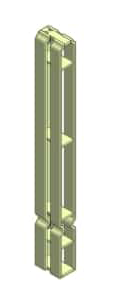 Paschal Kunststof Opvulelement 5 x 62,5cm - N100.003.0050