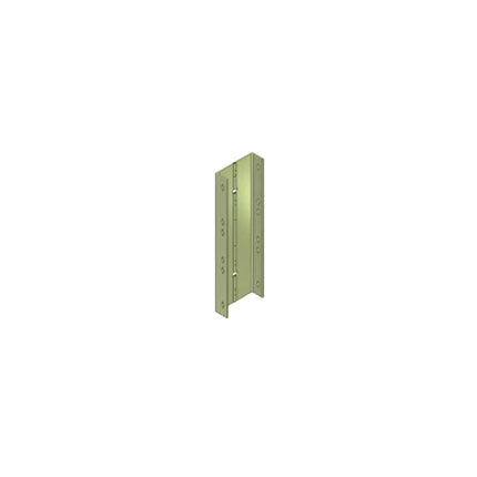 PASCHAL BEKISTINGELEMENT SCHARNIERHOEK  9,5 X 9,5 X 62,5CM MET KLEMPUNTOPENINGEN