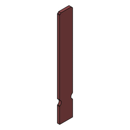 PASCHAL HOUTPLAAT 10 X 62,5 CM