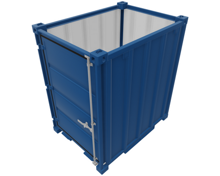 CONTAINEX Opslagcontainer 5'  Compacte en Robuuste Opslagunit