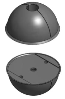 Terwa RB-150 Rubberen Uitsparingsvorm - 43910