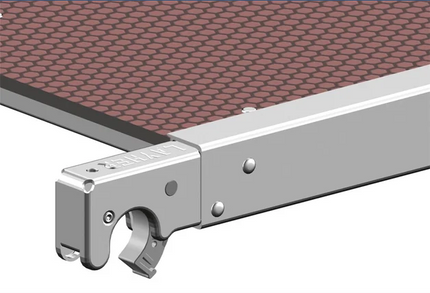 Layher Rolsteiger Reparatie Beugels Grijs - 6491/417