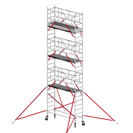 Altrex ROLSTEIGER RS51-S WH=8,20M 75X185 -     FIBER DECK VERSIE