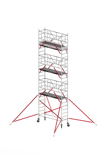 Altrex ROLSTEIGER RS51-S WH=8,20M 75X185 -     FIBER DECK VERSIE