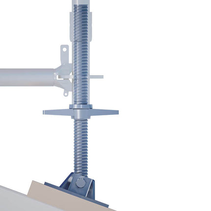 Scafom Voetspindel Zwenkbaar L=780mm RD38x8 RS - E02RS0008