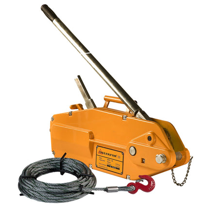 DELTAFOR Staaldraadtakel Aluminium Behuizing 20m 1,6 ton - SG.0.0250001602