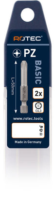 Schroefbit PZ, E6.3, in EV-pack