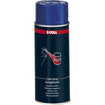 E-Coll Spuitbus RAL5010 Blauw 400ml Hoogglanzend - 4317784305846